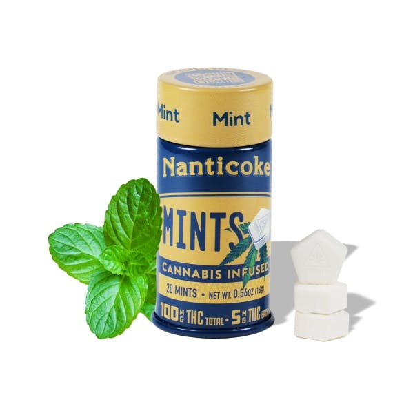 Nanticoke | Mint | Breath Mints | 20ct 100mg