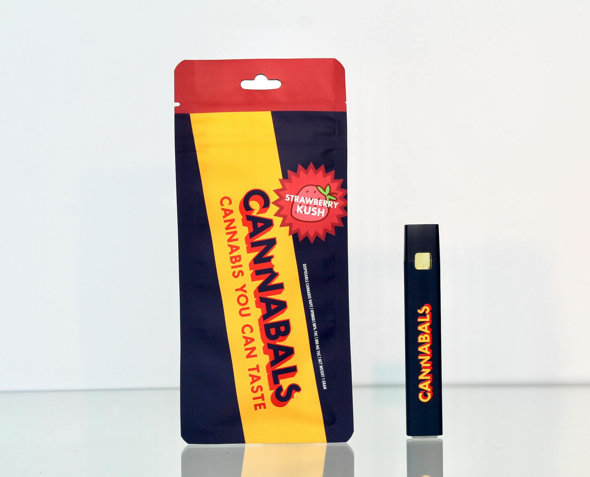 Cannabals | Strawberry Kush | AIO Vape | 1g