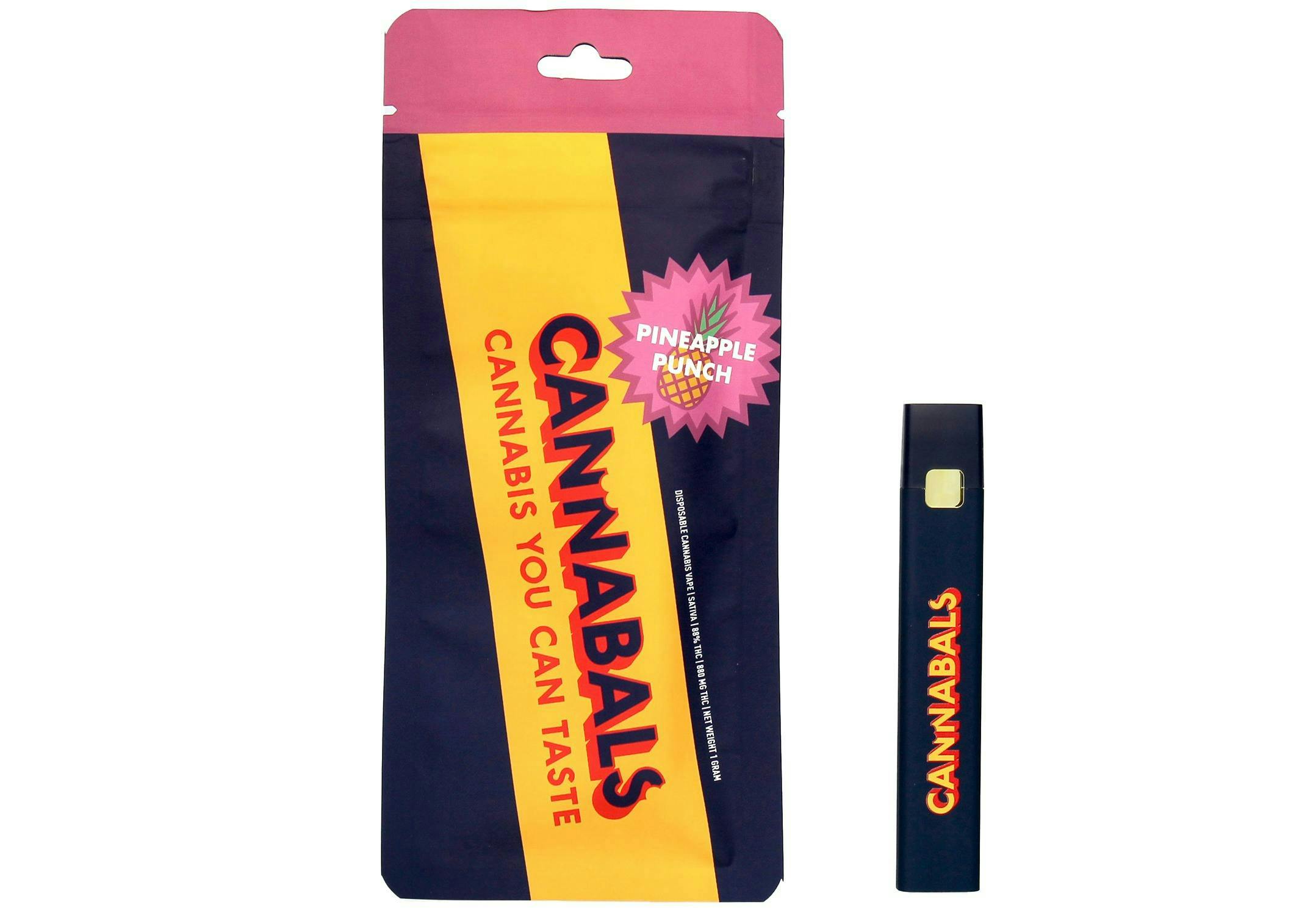 Cannabals | Pineapple Punch | AIO Vape | 1g