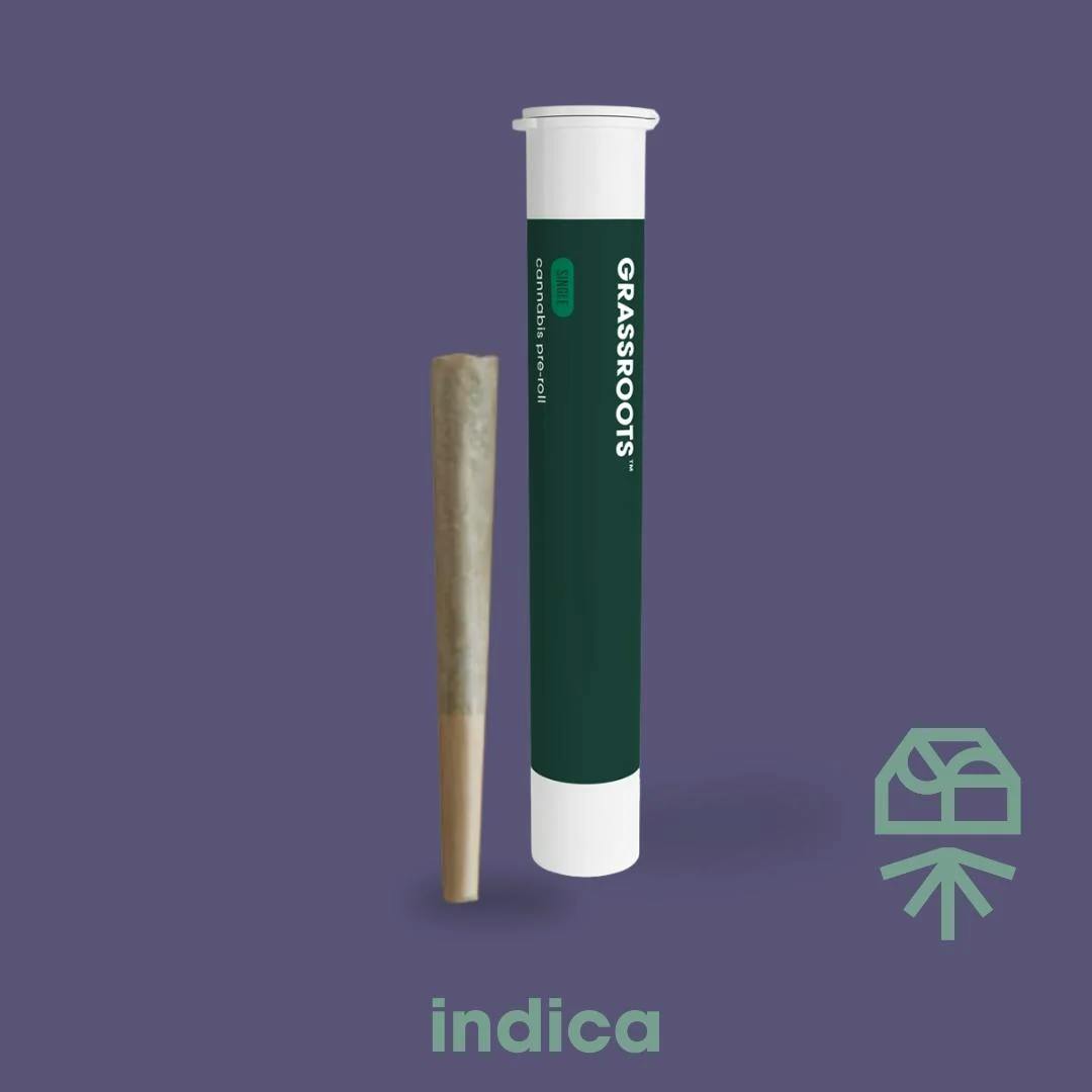 Grassroots | Zesty Garlic Cookies | Pre-Roll 2pk | 0.8g