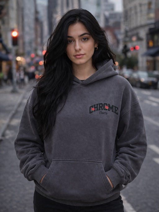 Chrome Flwrs | Hoodie M