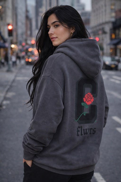 Chrome Flwrs | Hoodie L