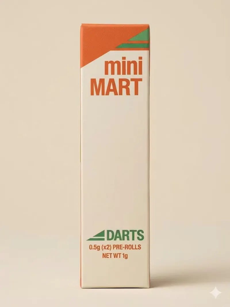 Mini MART | Blue Dream x Purple Punch | Pre-Roll 2pk | 1g