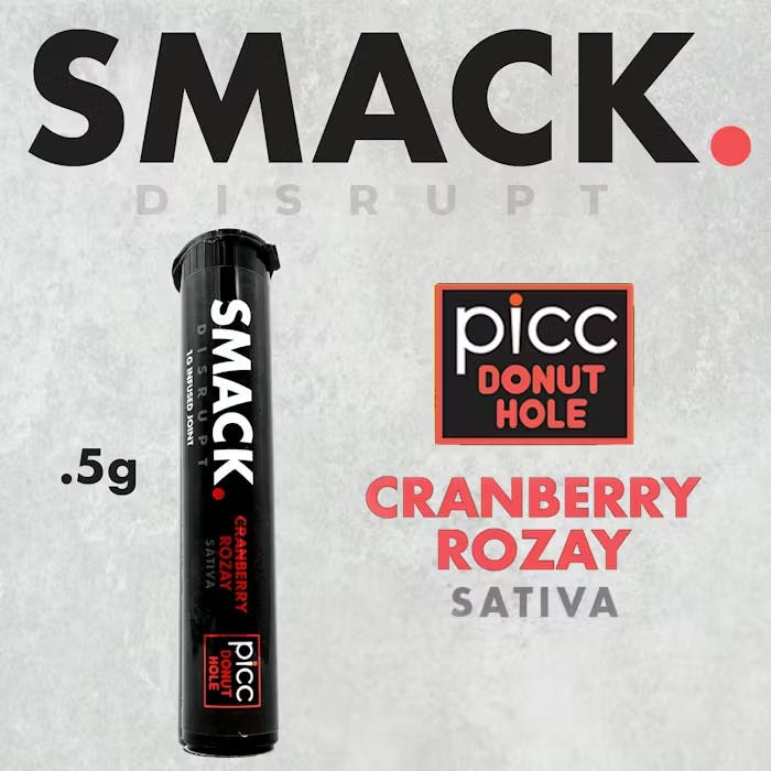 SMACK | Cranberry Rozay | Infused Pre-Roll | .5g