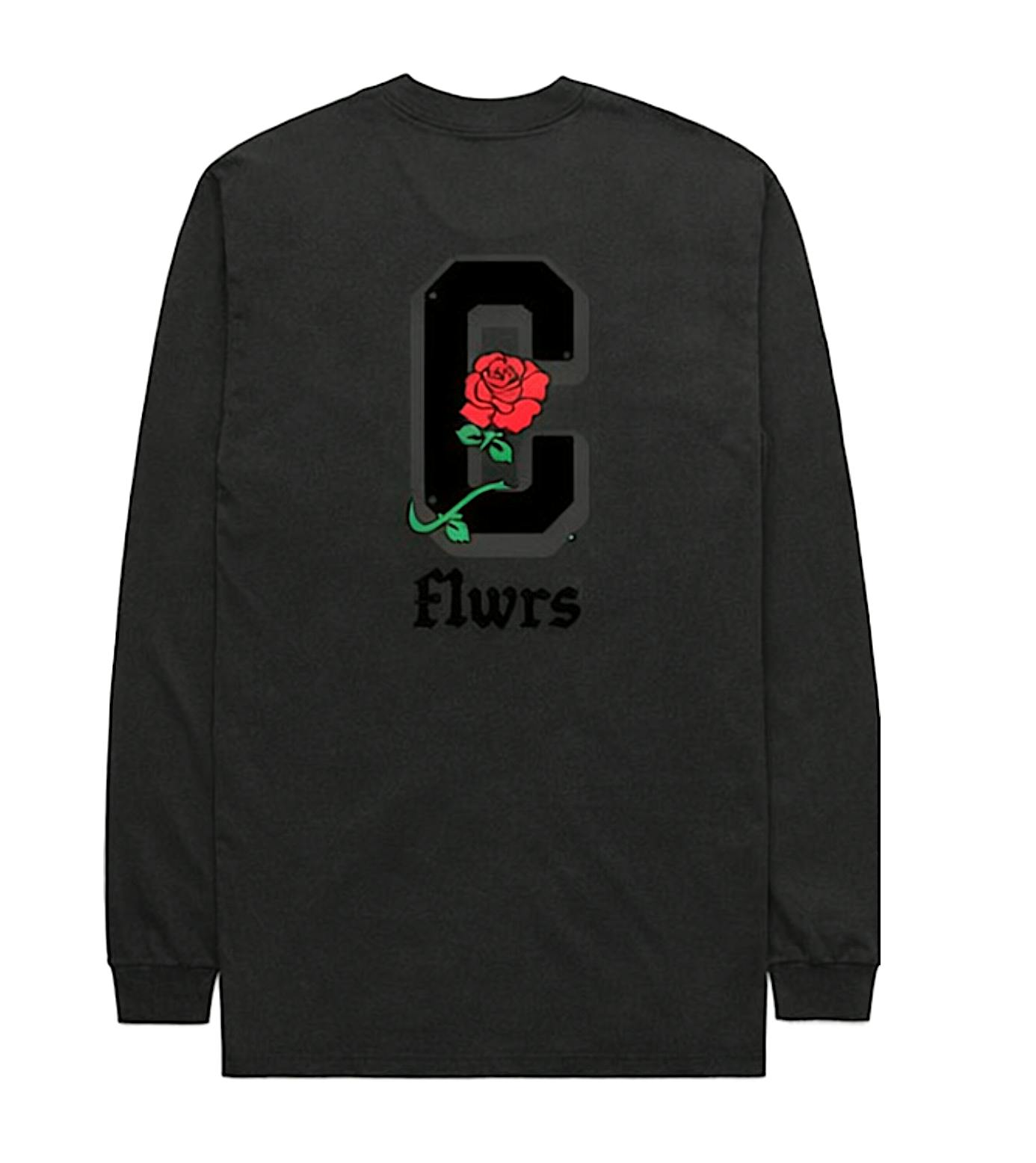 Chrome Flwrs | Long Sleeve T-Shirt L