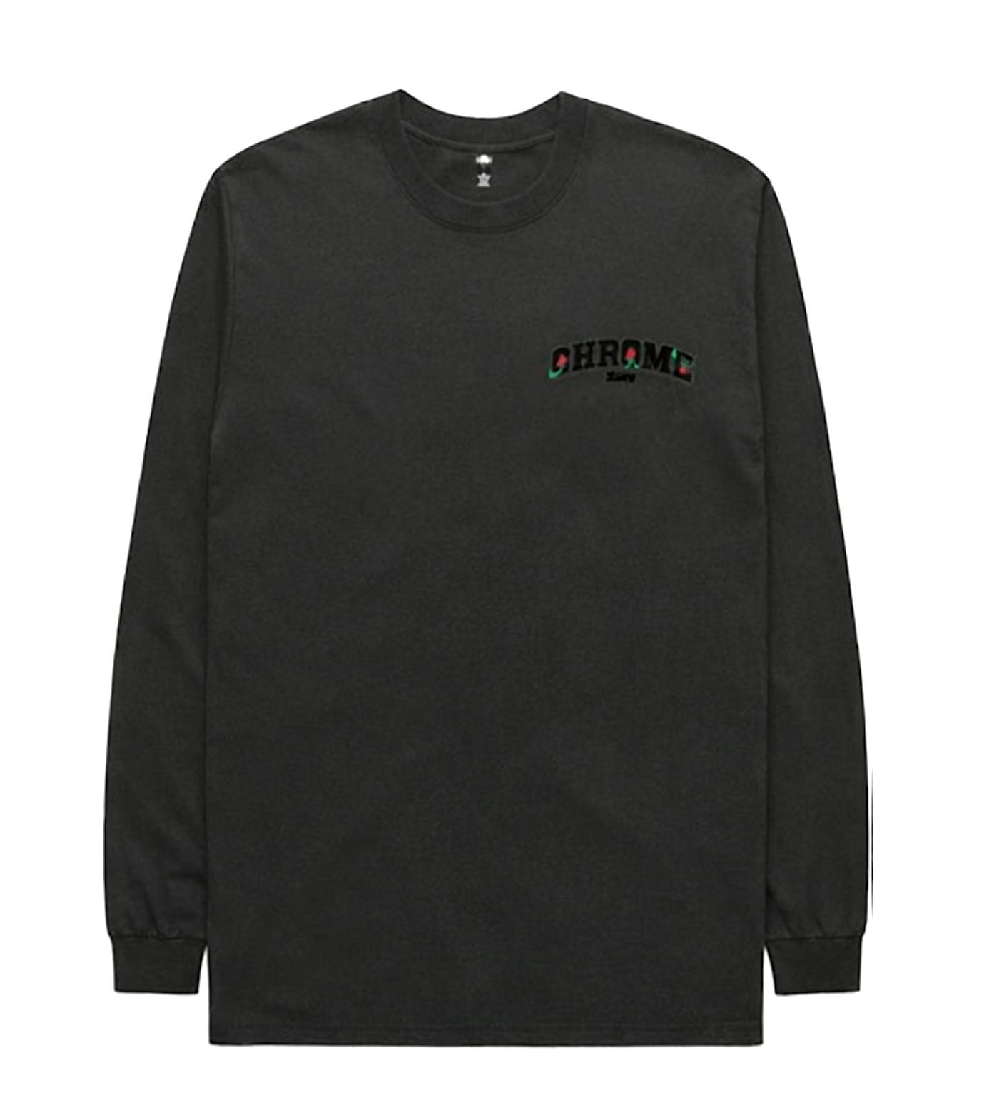 Chrome Flwrs | Long Sleeve T-Shirt XL