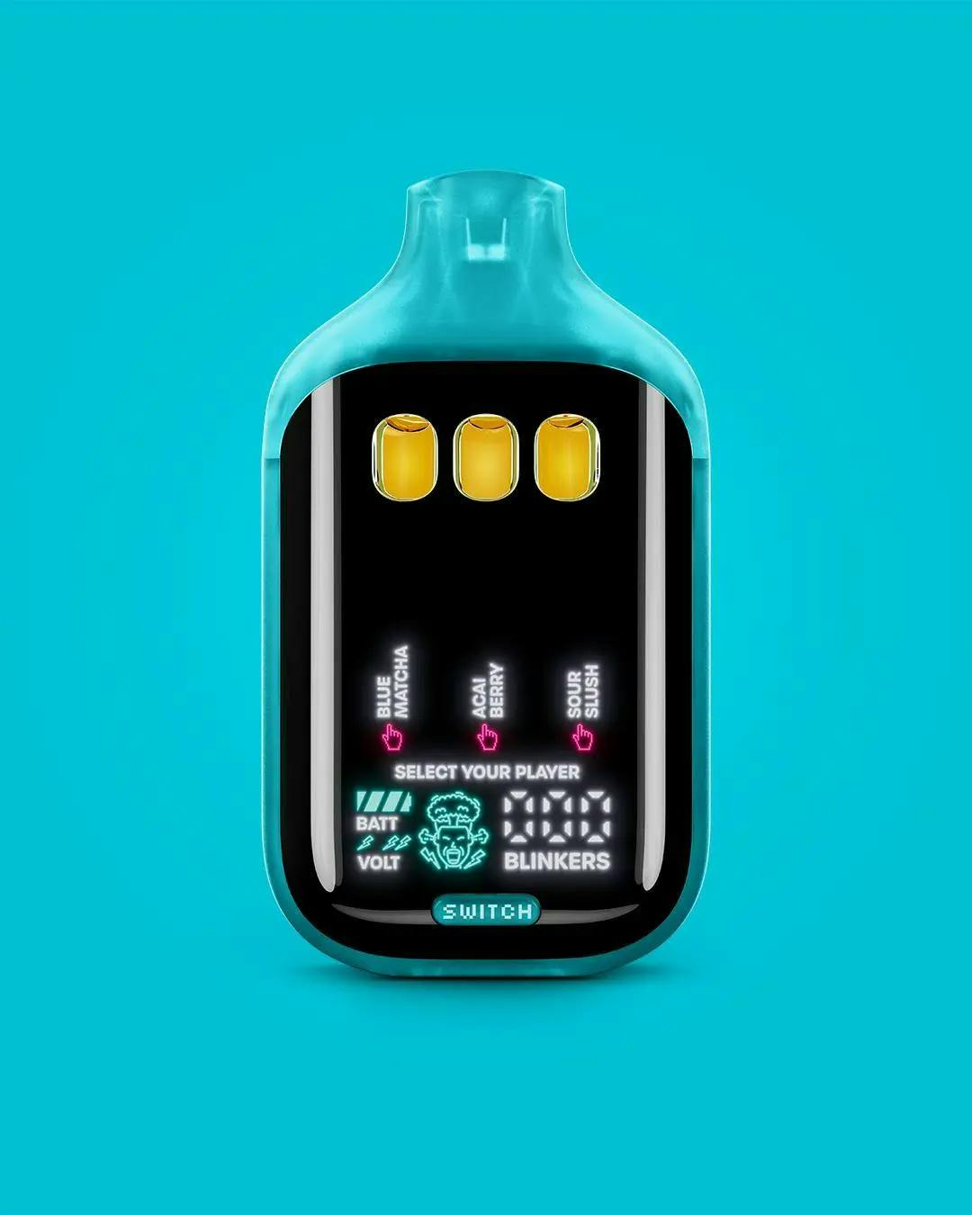 Boutiq Switch | Blue Matcha x Acai Berry x Sour Slush | Sativa-Sativa-Sativa | AIO Vape | 2g