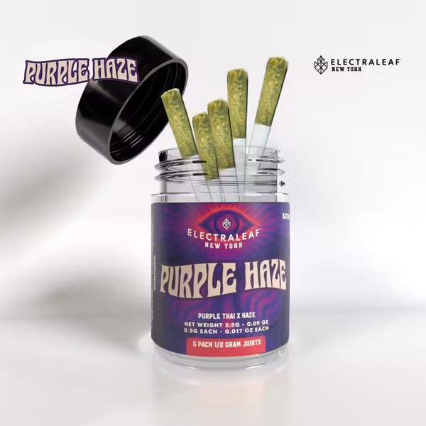Electraleaf | Purple Haze | Pre-Roll 5pk | 2.5g