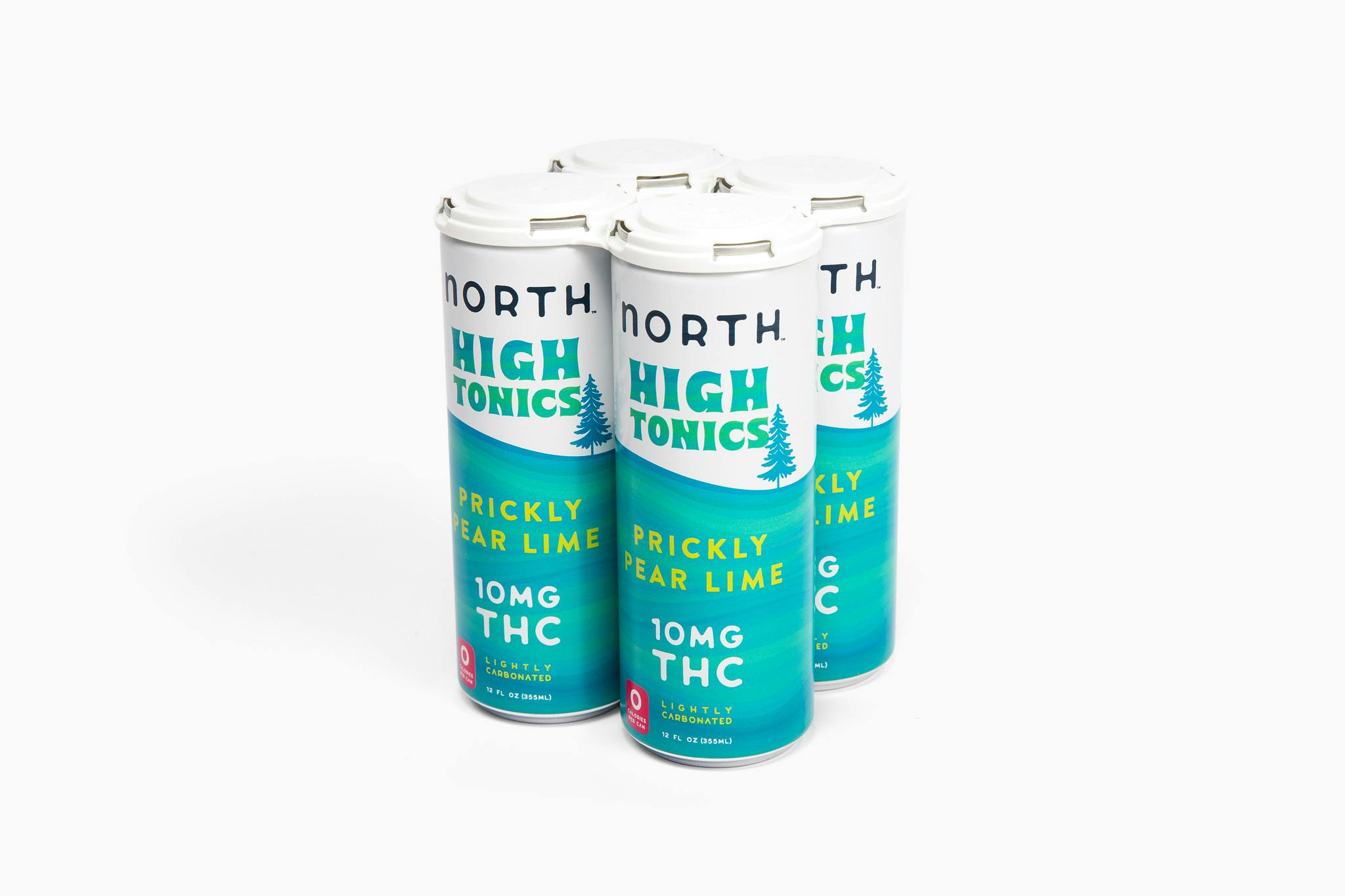 North High Tonics | Prickly Pear Lime THC Seltzer | 10mg