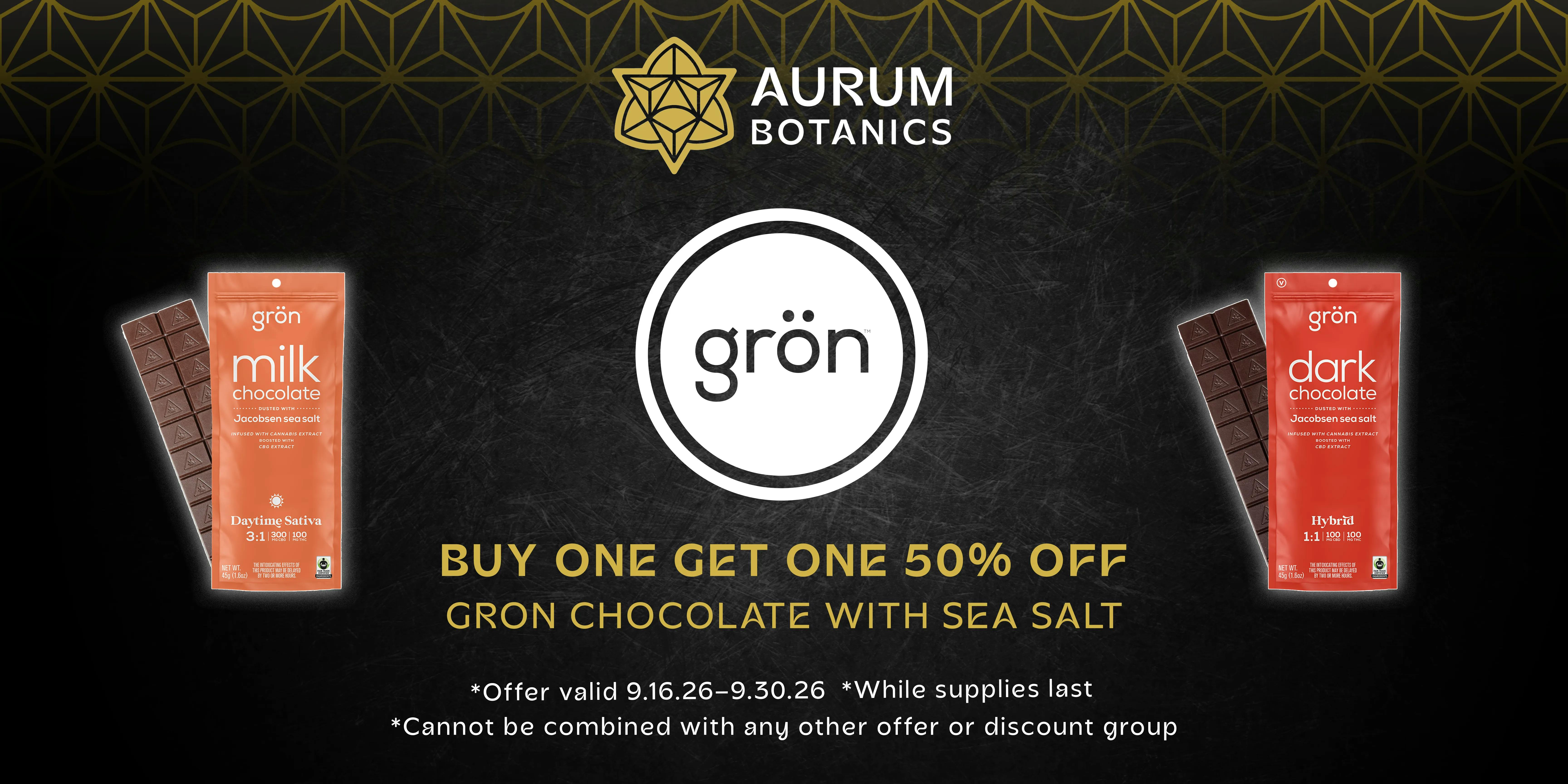 Gron Chocolate BOGO