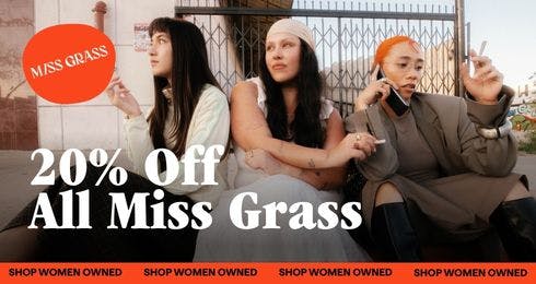 MISS GRASS  --20% OFF