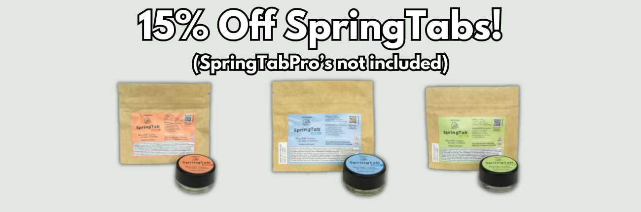 15% Off Spring Tabs