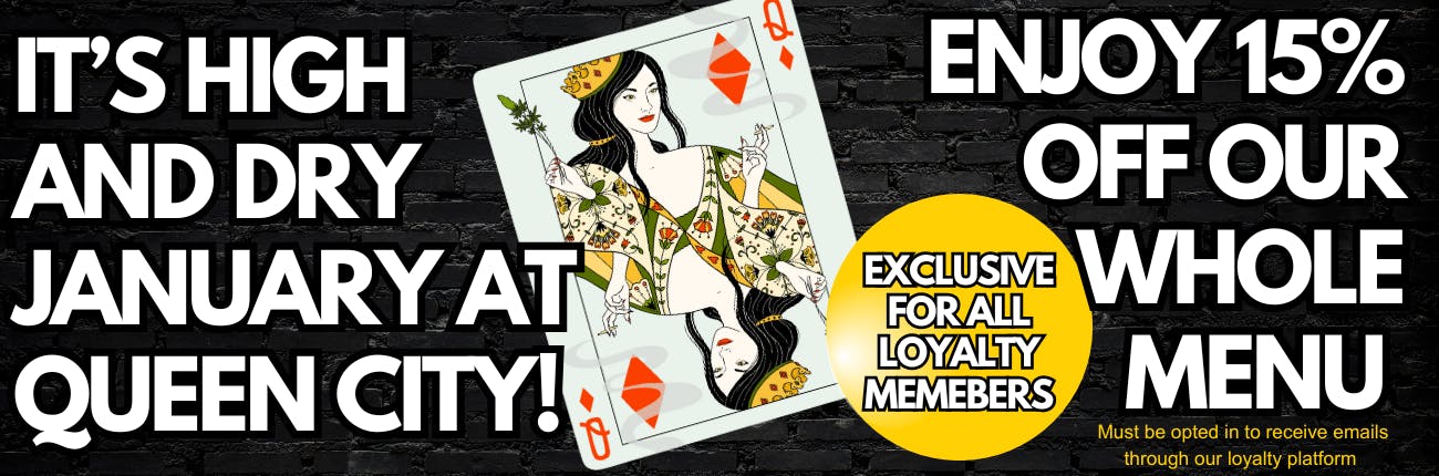 15% Off ENTIRE MENU for the Month of January!