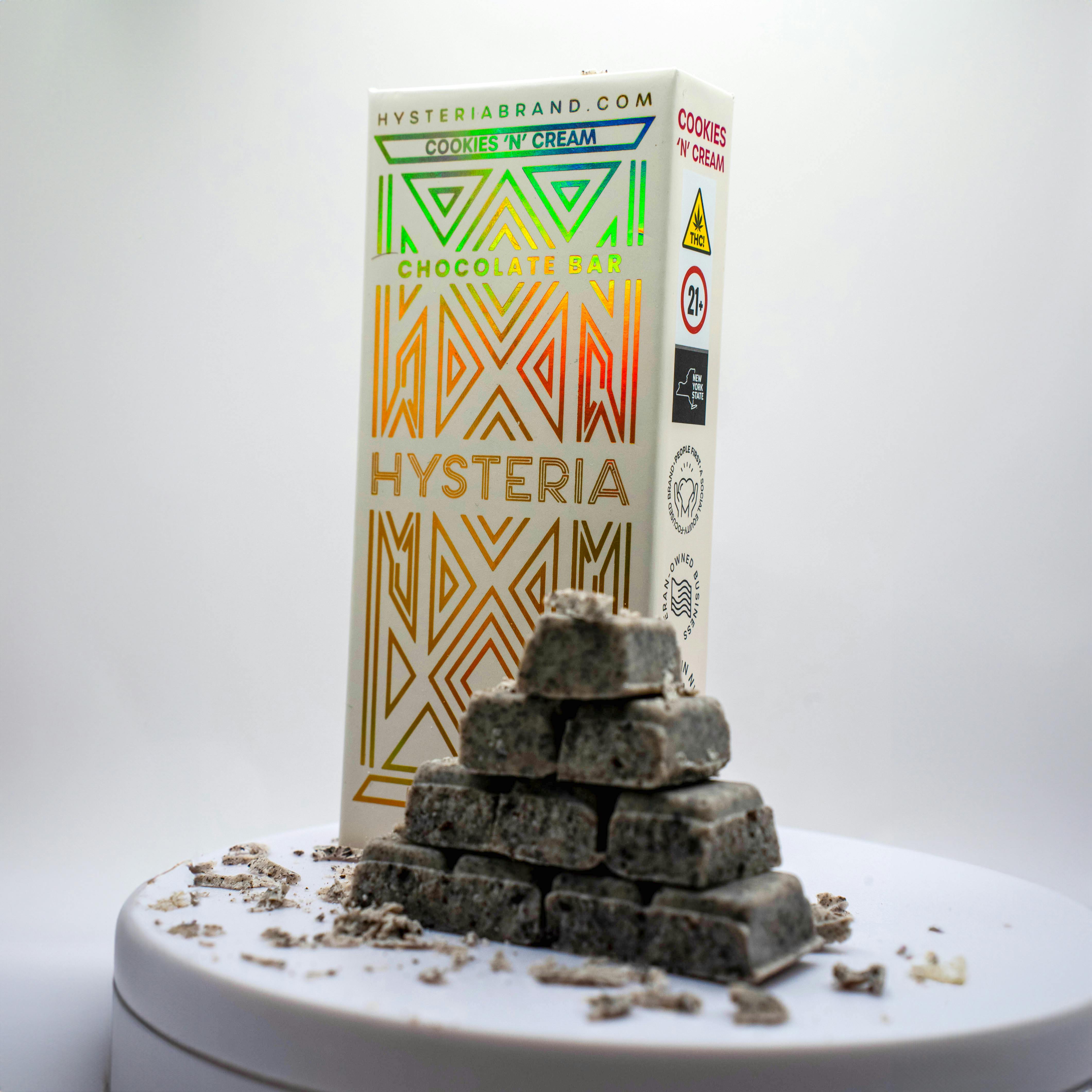 Cookies & Cream Bar | Edible | 100mg