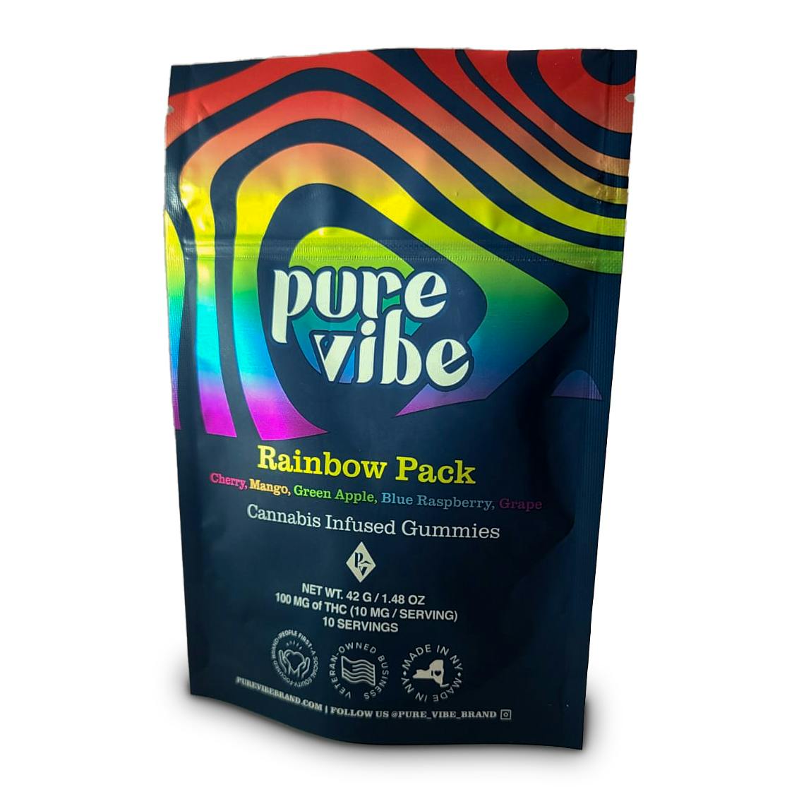 Rainbow Pack | Gummies | 100mg