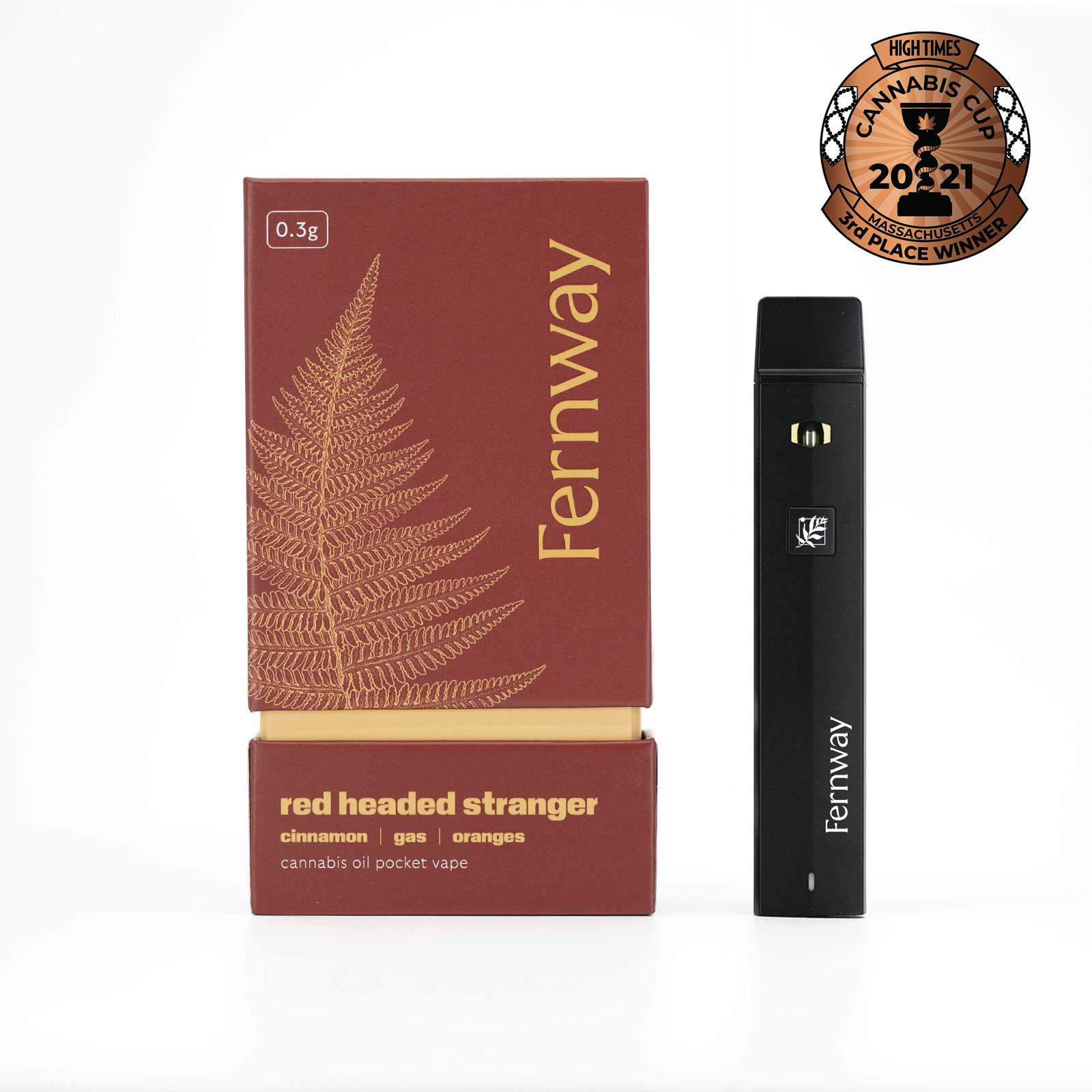 Red Headed Stranger 0.3g Traveler Vape