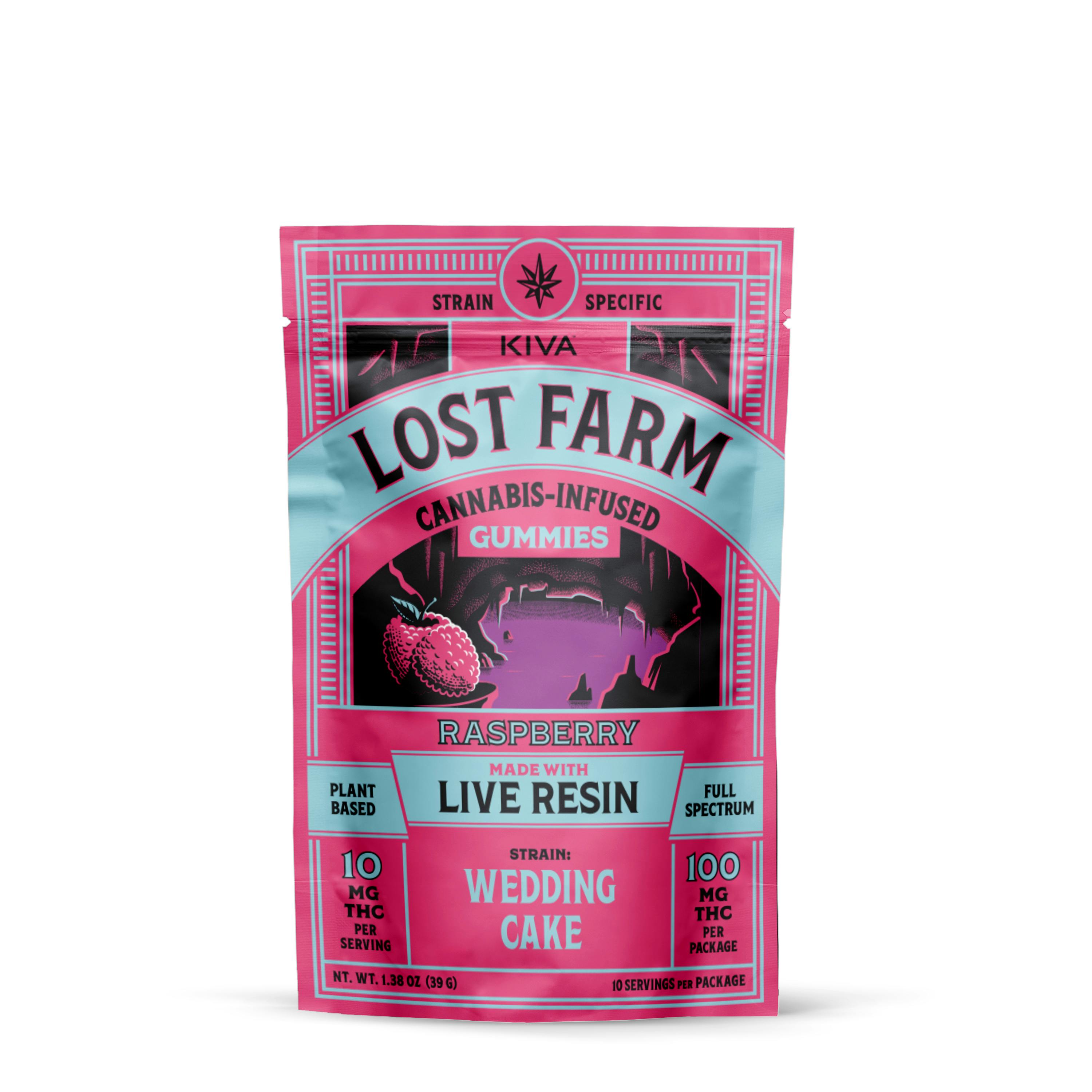 Live Resin Gummies | Raspberry x Wedding Cake | 10mg | 10ct