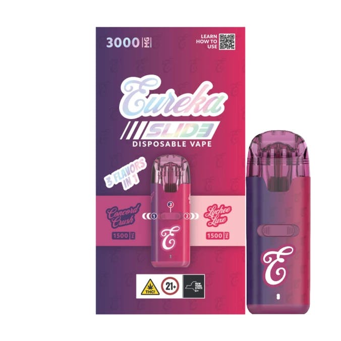 Fusion | 3000mg Slid3 | Concord Crush Lychee Lux