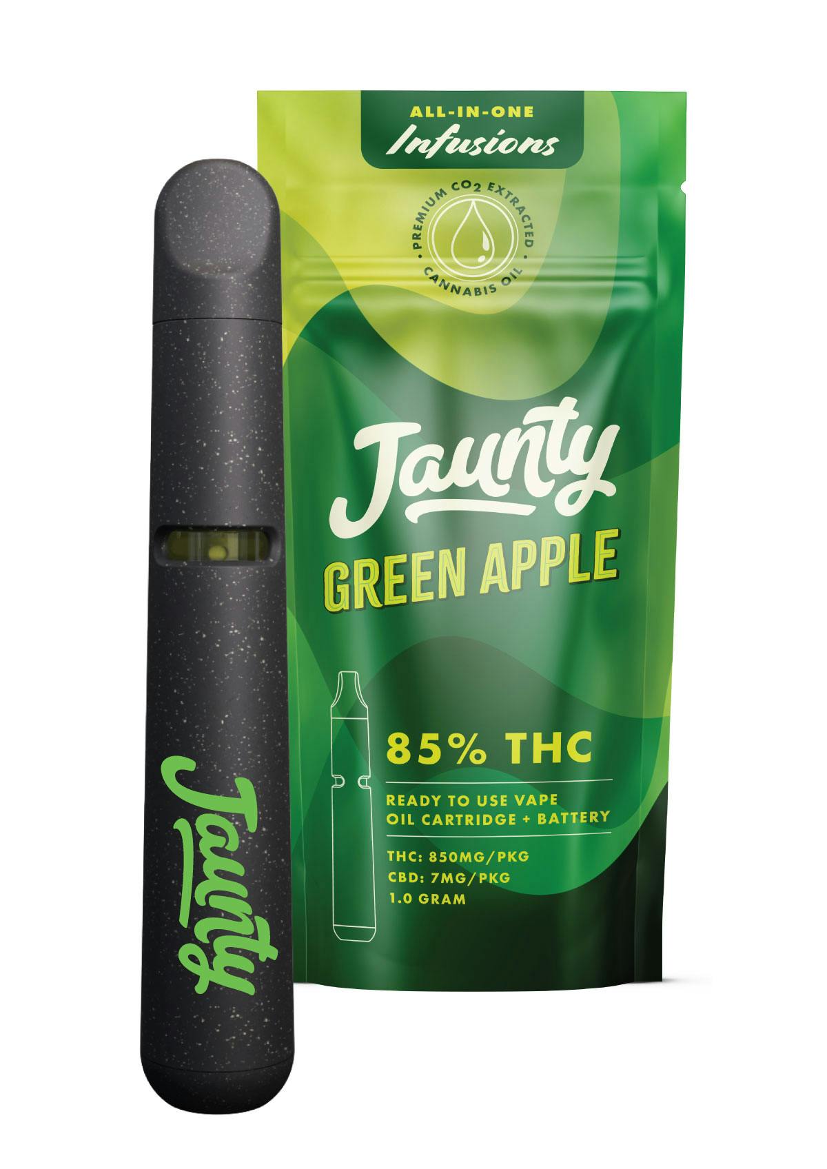 Green Apple | AIO Vape | 1g