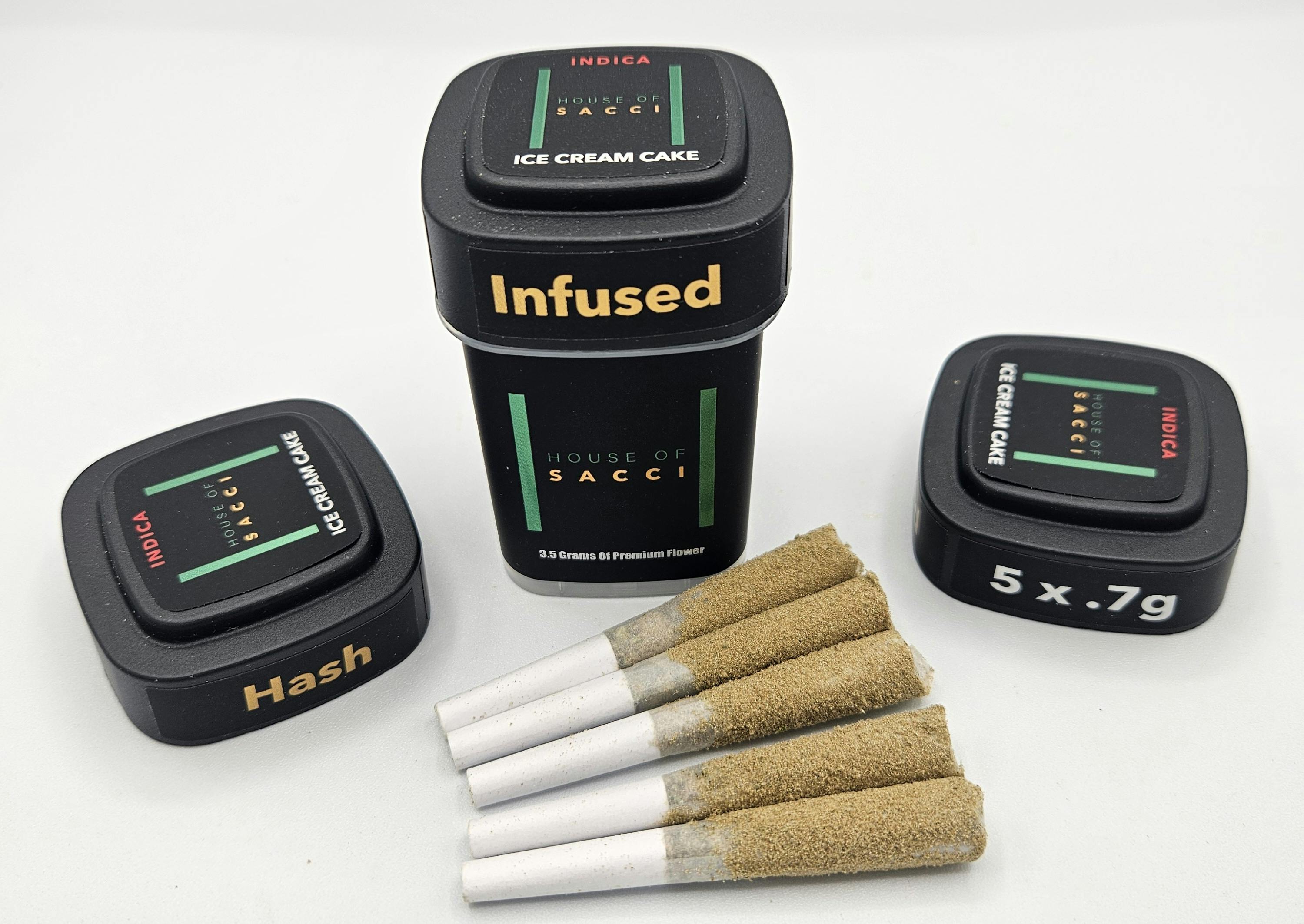 Ice Cream Cake | Infused Pre Rolls | 5pk | 3.5g