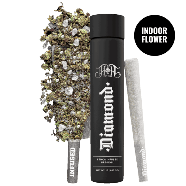 Diamond Infused Pre-Roll | Sour Tangie| 1g