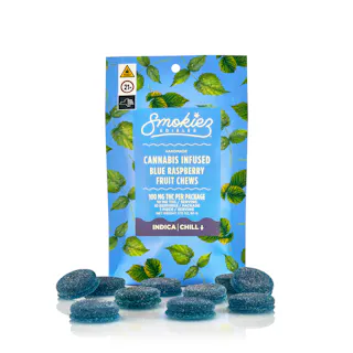 Smokiez - Sweet Blue Raspberry - 10pk - 100mg