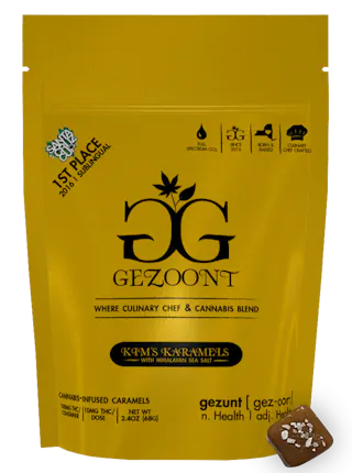 Gezoont - Kims Karamels (Kosher) - 10pk - 100mg