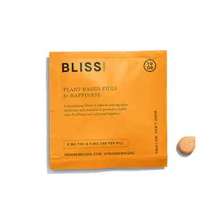 1906 - Bliss Pills 1:1 THC:CBD (Sugar Free) - 2pk - 10mg