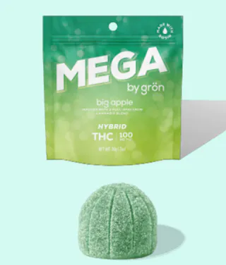 Grön - Mega - Big Apple - Rosin Infused - 100mg