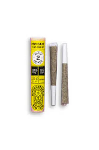 Supernaturals - CBG Cake 2:1 THC:CBG - 2pk - .75g