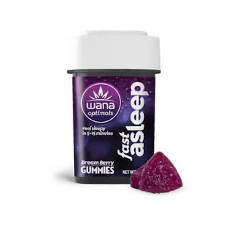 Wana - Optimals - Fast Asleep 1:5:1:1 THC:CBD:CBN:CBG - 10pk - 20mg