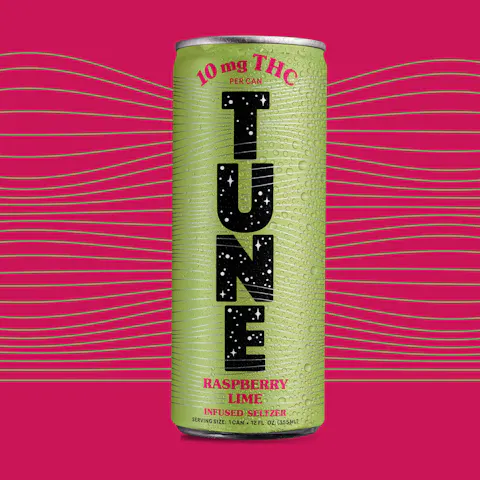 Tune - Raspberry Lime Seltzer - 12oz - 10mg