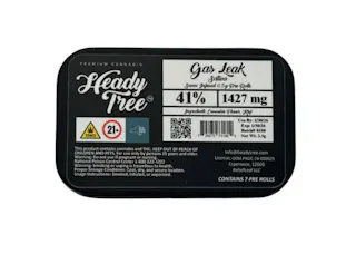 Heady Tree - Gas Leak - Kief Infused Shorty 7pk - .5g