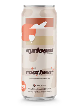 Ayrloom - Root Beer UP 2:1 THC:CBD - Single - 10mg