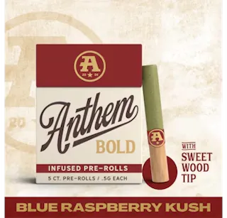 Anthem - Blue Raspberry Kush - Infused 5pk - .5g