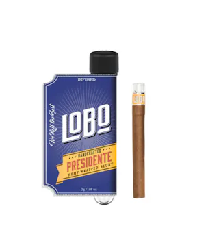 Lobo - Wedding Crasher x Gelato - Presidente Rosin Infused Blunt - 2g