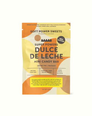 Soft Power Sweets - Dulce de Leche Mini Candy Bar - 100mg