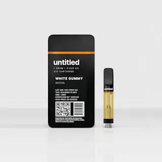 Untitled - White Gummy - Vape Cartridge - 1g