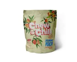 Chew & Chill - Jasmine Peach 100mg (Sugar Free) - 10pk - 100mg