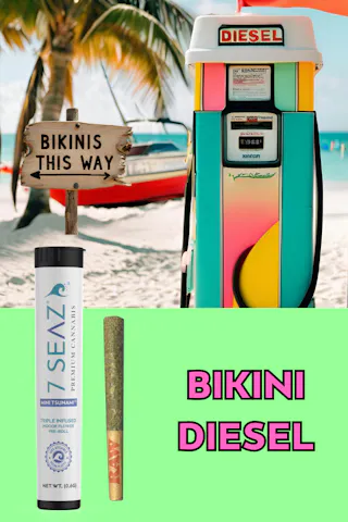 7Seaz - Mini Tsunami - Bikini DIesel (Indoor) - Infused - .6g