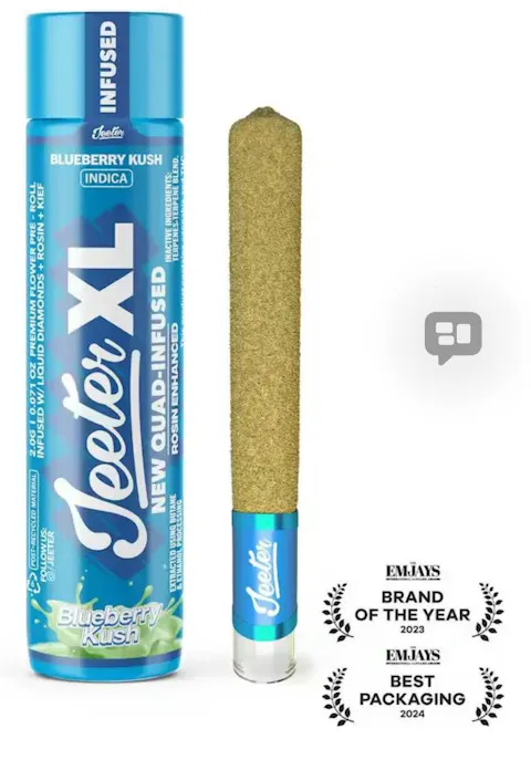 Jeeter XL - Blueberry Kush - Infused - 2g