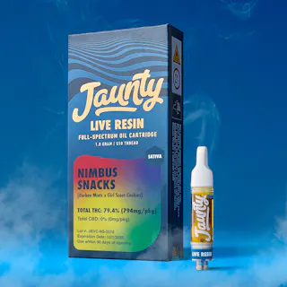Jaunty - Nimbus Snacks - Live Resin Vape Cartridge - 1g