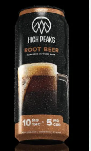 High Peaks - Root Beer 2:1 THC:CBD - 10mg