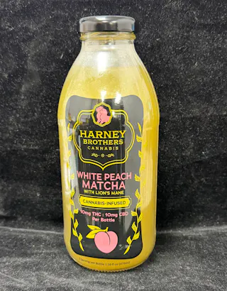 Harney Brothers Cannabis – White Peach Matcha – 1:1 THC:CBD – 10 mg