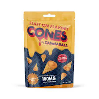 Cannabals - Pumpkin Spice Latte Cones - 10pk - 100mg
