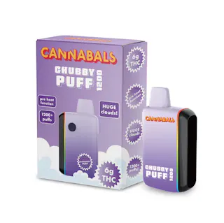 Cannabals - Grandaddy Purple - Chubby Puff Disposable Vape - 6g
