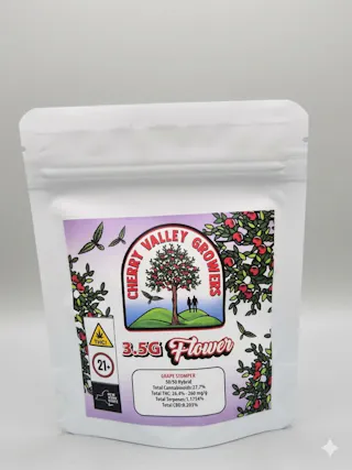 Cherry Valley Growers - Grape Stomper - 3.5g