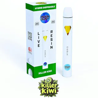 Moon Dust - Killer Kiwi - Live Resin Disposable Vape - 2g