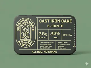 Supernaturals - Cast Iron Cake - 5pk - .7g