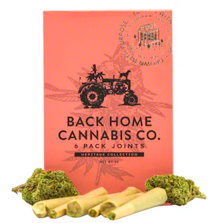 Back Home Cannabis Co - Trainwreck - 6pk - .5g